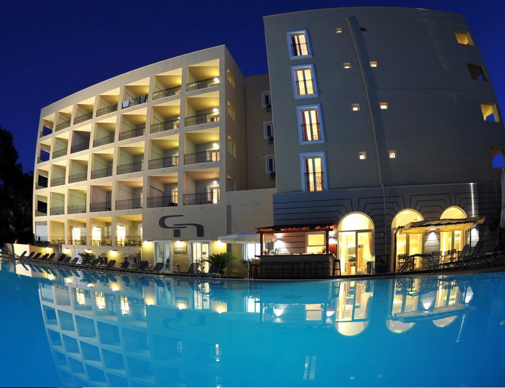 Corfu Hellinis Hotel Kanoni  Exteriér fotografie