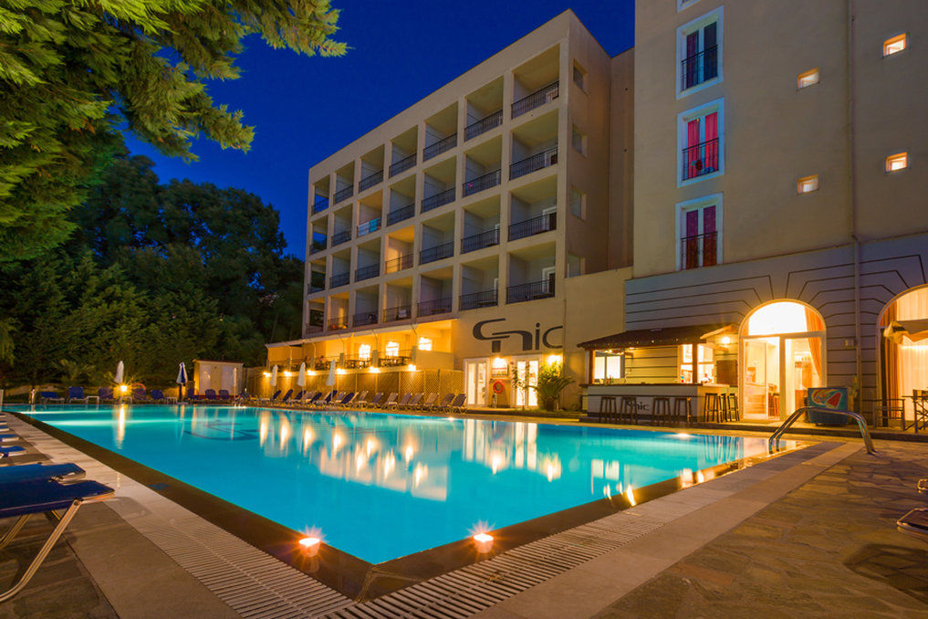 Corfu Hellinis Hotel Kanoni  Exteriér fotografie