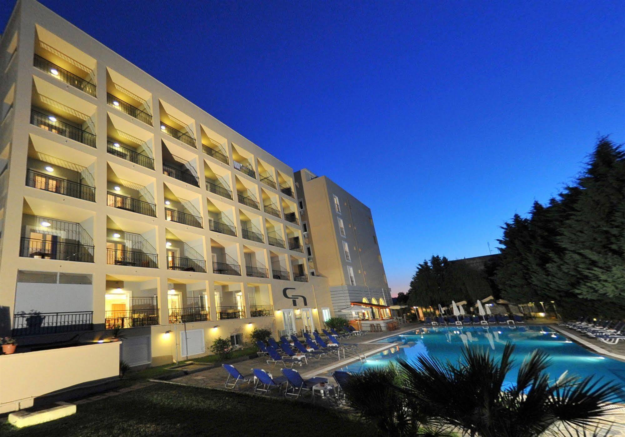 Corfu Hellinis Hotel Kanoni  Exteriér fotografie